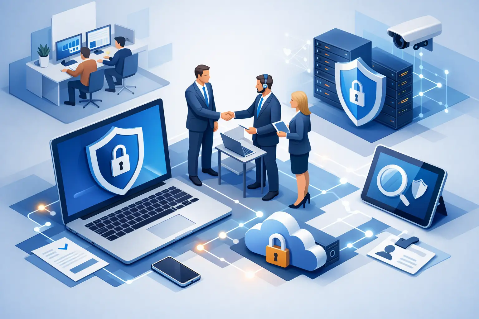 Cyberversicherung Dienstleister richtig einbinden