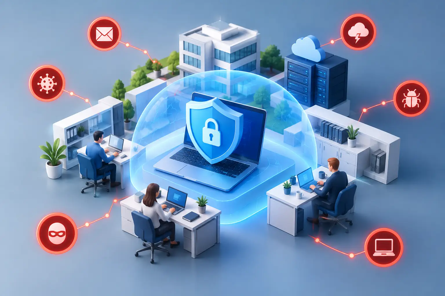 Wie hoch ist das Risiko für Cyberangriffe bei KMU?